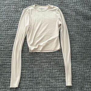 abercrombie ribbed long sleeve